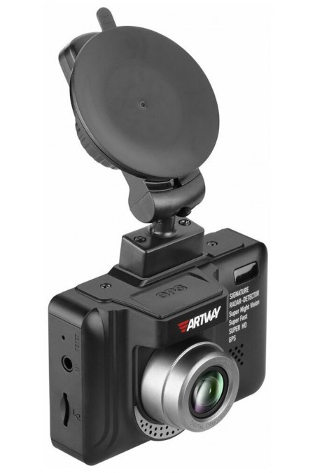 Видеорегистратор с радар-детектором Artway MD-108 GPS (черный) 