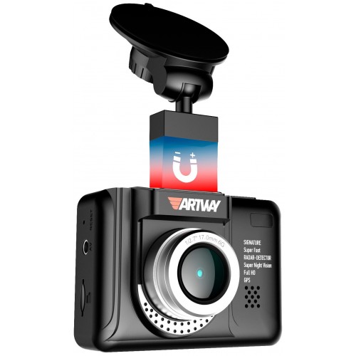 Видеорегистратор с радар-детектором Artway MD-108 GPS (черный) 1