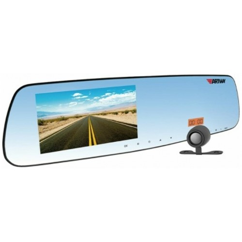 Видеорегистратор с радар-детектором Artway MD-160 Combo 5 в 1 2 камеры GPS (черный) 