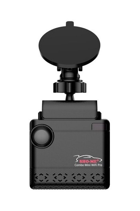Видеорегистратор с радар-детектором SHO-ME Combo Mini WiFi GPS (черный) 
