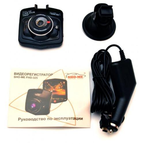 Видеорегистратор SHO-ME FHD-325 (черный) 6