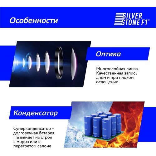 Видеорегистратор SilverStone F1 A90-GPS Crod Poliscan (черный) 4