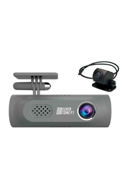 Видеорегистратор Silverstone F1 Focus Duo (A50F-Duo) 2К (черный) 