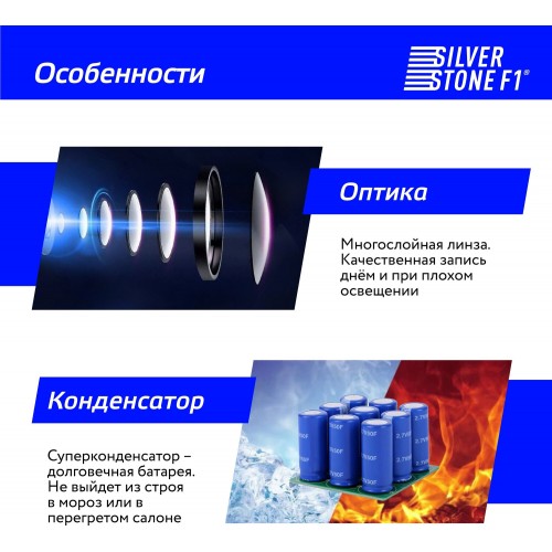 Видеорегистратор SilverStone F1 INTEGRAL 2.0 (черный) 5