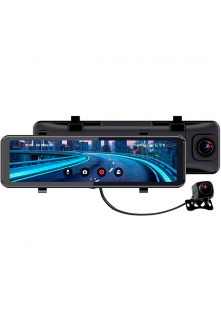 Видеорегистратор TrendVision CarPlay Mirror (черный) 