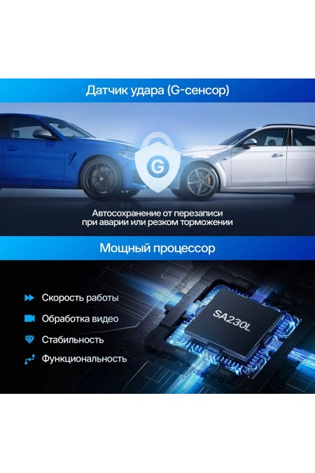 Видеорегистратор TrendVision MR-2K (SA230L) (черный) 8