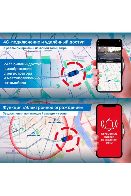 Видеорегистратор TrendVision Online SKY 4G (черный) 5