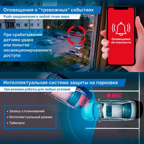 Видеорегистратор TrendVision Online SKY 4G (черный) 6