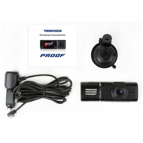 Видеорегистратор TrendVision Proof PRO GPS (черный) 1