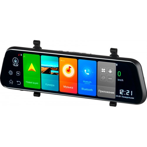 Видеорегистратор-зеркало Artway MD-175 (черный) 