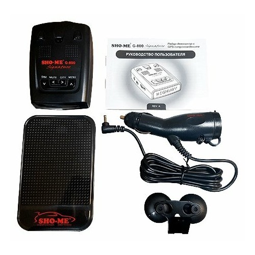 Радар-детектор SHO-ME G-800 Signature 9