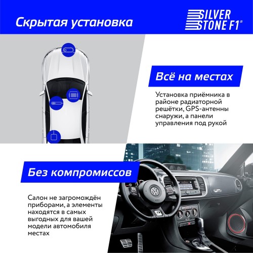 Радар-детектор SilverStone F1 R-BOT 5