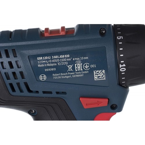 Дрель-шуруповерт Bosch GSR 120-LI (06019G8000) 6