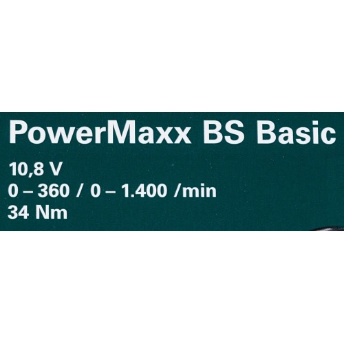 Дрель-шуруповерт Metabo PowerMaxx BS Basic (600080500) 17