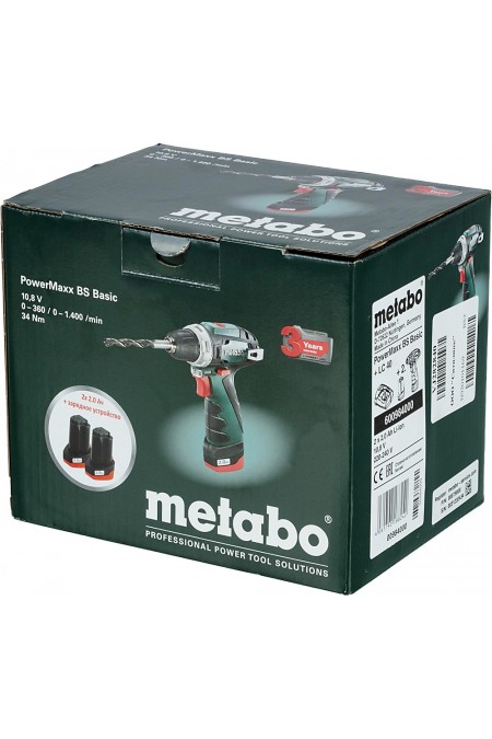 Дрель-шуруповерт Metabo PowerMaxx BS (600984000) 16
