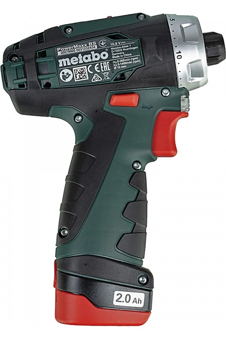 Дрель-шуруповерт Metabo PowerMaxx BS (600984000) 2