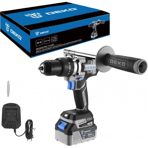 Дрель-шуруповерт Deko DKCID20 PRO (085-1068) 
