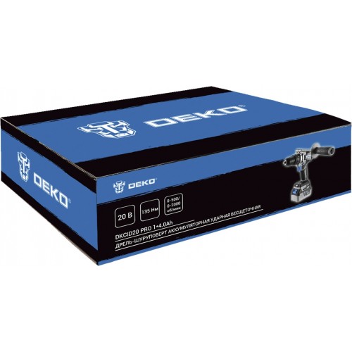 Дрель-шуруповерт Deko DKCID20 PRO (085-1068) 6