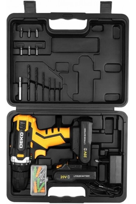 Дрель-шуруповерт Deko Banger 20V ONE (083-1043) 1