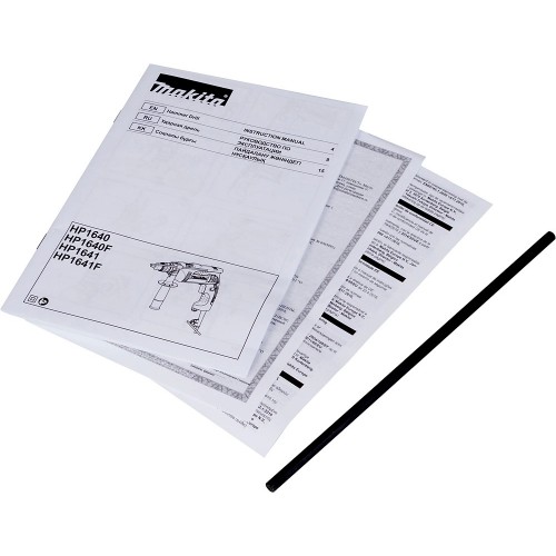 Дрель ударная Makita HP1641K 9