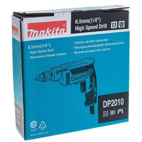 Дрель безударная Makita DP2010 1