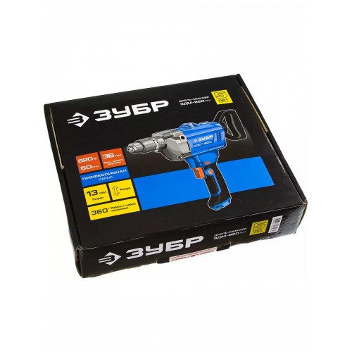 Дрель-миксер Зубр ПРОФЕССИОНАЛ ЗДМ-820 РМ 5