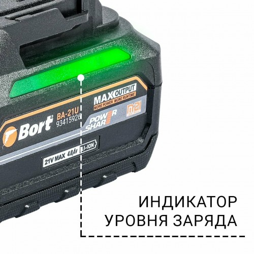 Дрель-шуруповерт BORT BA-21U (93415926) 2