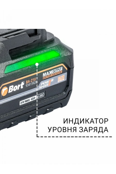 Дрель-шуруповерт BORT BA-21U (93415926) 3