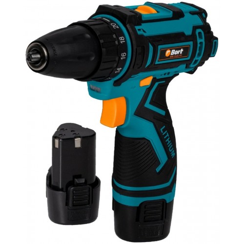 Дрель-шуруповерт Bort BAB-12x2Li-FD (93413151) 