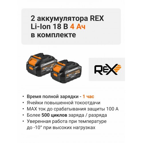 Дрель-шуруповерт BORT BAB-21Ix2Li-XDK (93414943) 3