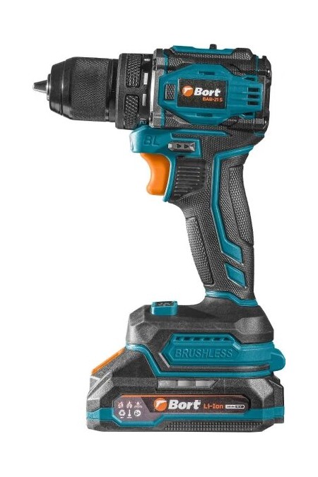 Дрель-шуруповерт Bort BAB-21S (93414912) 1