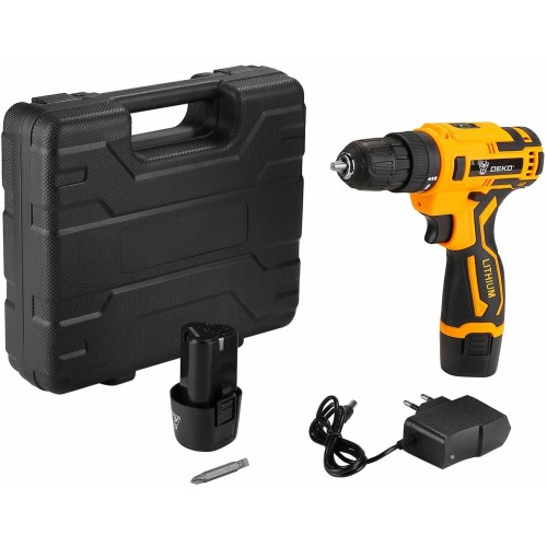 Дрель-шуруповерт Deko Banger 12V Set 3 (063-4130) 3