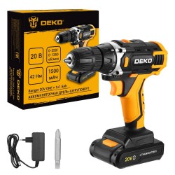Дрель-шуруповерт DEKO Banger 20V ONE (083-1042)