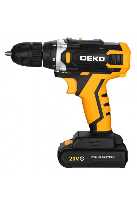 Дрель-шуруповерт DEKO Banger 20V ONE (083-1042) 2