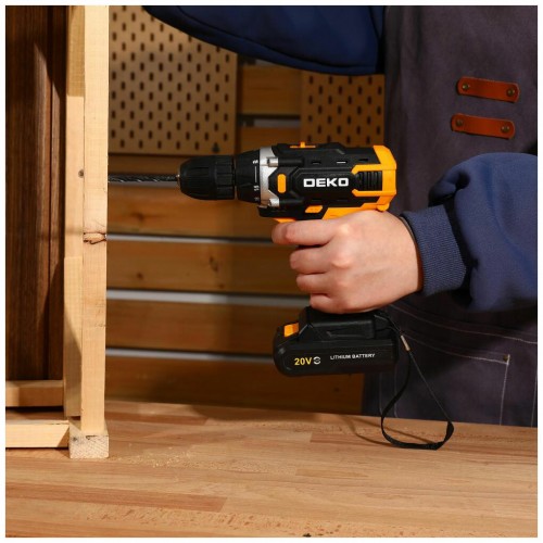 Дрель-шуруповерт DEKO Banger 20V ONE (083-1042) 6