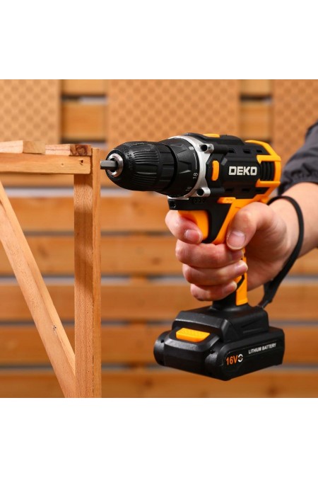 Дрель-шуруповерт DEKO Banger 20V One+ SET1 (083-1110) 2