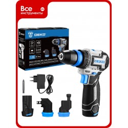 Дрель-шуруповерт DEKO DKCD12 Pro One (085-1320)