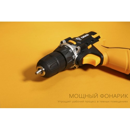 Дрель-шуруповерт Deko DKCD12FU-Li (063-4100) 9