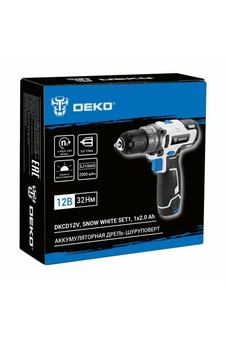 Дрель-шуруповерт DEKO DKCD12V (083-1106) 3