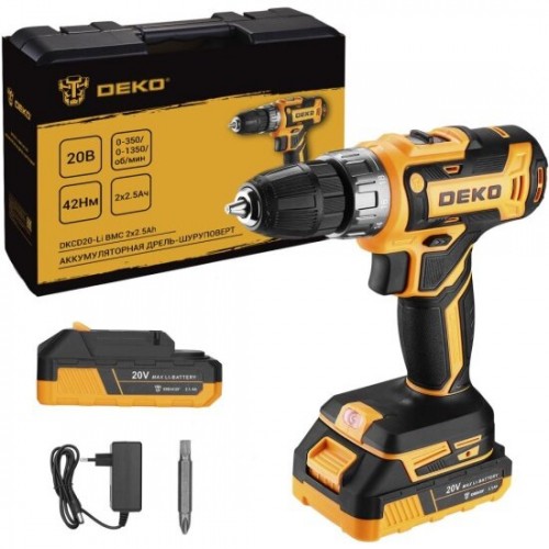 Дрель-шуруповерт DEKO DKCD20-Li (085-1123) 