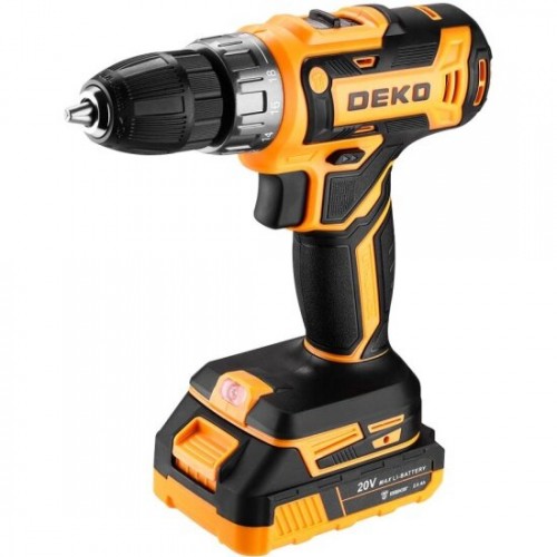Дрель-шуруповерт Deko DKCD20FU-Li + набор 63 предмета (063-4093) 1