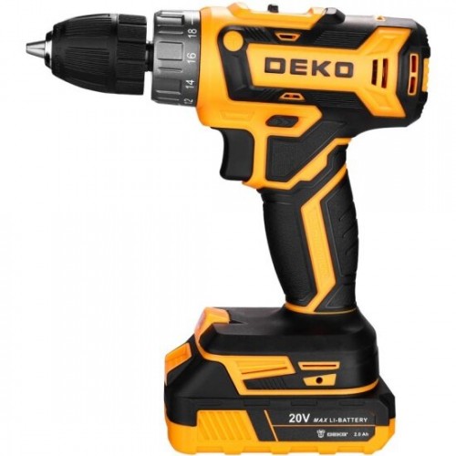 Дрель-шуруповерт Deko DKCD20FU-Li + набор 63 предмета (063-4093) 2