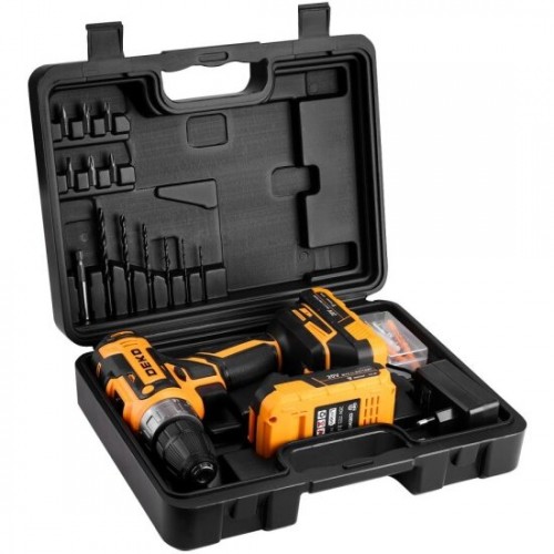 Дрель-шуруповерт Deko DKCD20FU-Li + набор 63 предмета (063-4093) 3