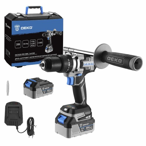 Дрель-шуруповерт Deko DKCID20 PRO (063-4437) 