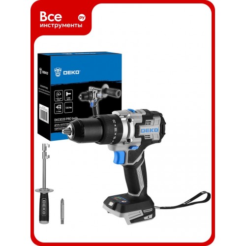 Дрель-шуруповерт Deko DKCID20 PRO (063-4457) 