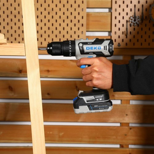 Дрель-шуруповерт DEKO DKCID20FU-Li (083-1119) 2