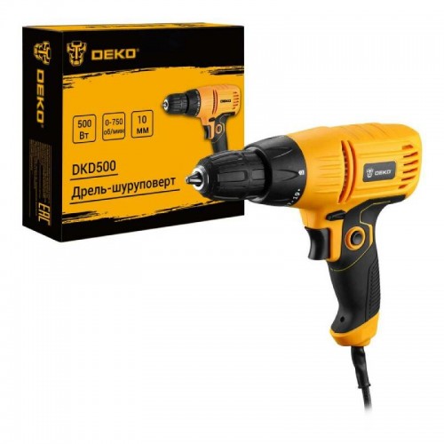 Дрель-шуруповерт Deko DKD500 (083-1002) 