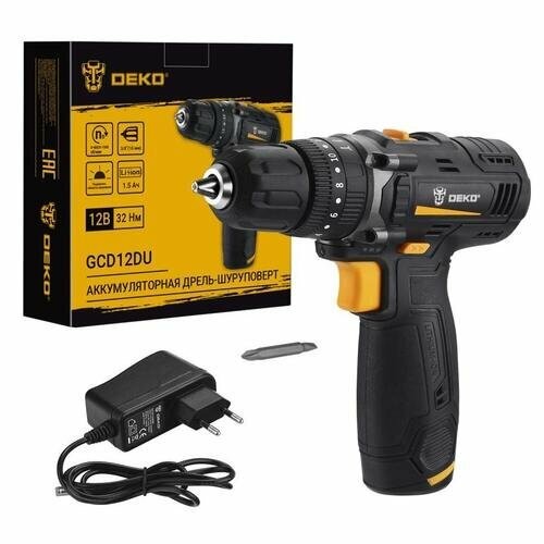 Дрель-шуруповерт DEKO GCD12DU (063-4039) 2