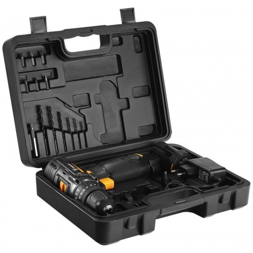 Дрель-шуруповерт DEKO GCD12DU SET4 в кейсе оснастка 13 шт (063-4038) 1