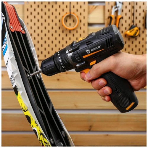 Дрель-шуруповерт DEKO GCD12DU SET4 в кейсе оснастка 13 шт (063-4038) 5